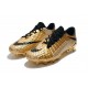 Nike Crampons Hypervenom Phantom III Elite FG Or Nero