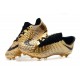 Nike Crampons Hypervenom Phantom III Elite FG Or Nero