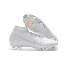 Crampon de Football Nike Mercurial Superfly 6 Elite FG - Blanc