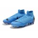 Crampon de Football Nike Mercurial Superfly 6 Elite FG - Bleu