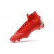 Crampon de Football Nike Mercurial Superfly 6 Elite FG - Rouge Blanc