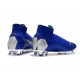 Crampon de Football Nike Mercurial Superfly 6 Elite FG - Bleu Argent