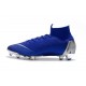 Crampon de Football Nike Mercurial Superfly 6 Elite FG - Bleu Argent