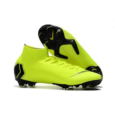 Crampon de Football Nike Mercurial Superfly 6 Elite FG - Volt Noir