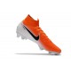 Crampon de Football Nike Mercurial Superfly 6 Elite FG - Orange Blanc