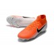 Crampon de Football Nike Mercurial Superfly 6 Elite FG - Orange Blanc