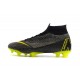 Crampon de Football Nike Mercurial Superfly 6 Elite FG - Noir Jaune