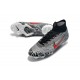 Chaussures Nike Superfly 6 Elite FG pour Neymar - Noir Blanc Rouge