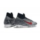 Chaussures Nike Superfly 6 Elite FG pour Neymar - Noir Blanc Rouge