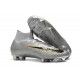 Chaussures Nike Superfly 6 Elite FG pour Homme - Argent Noir
