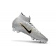 Chaussures Nike Superfly 6 Elite FG pour Homme - Argent Noir