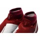 Chaussures de Football Nike Phantom Vision Elite DF FG Rouge Argent