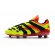 Chaussures de Football adidas Predator Accelerator FG - Jaune Rouge Noir