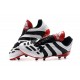 Chaussures de Football adidas Predator Accelerator FG - Blanc Noir Rouge