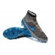 Crampon de Football Nouvelles 2015 Nike Magista Obra FG Gris Bleu Turquoise