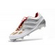 Chaussures de Football adidas Predator Accelerator FG - Gris Rouge