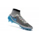 Crampon de Football Nouvelles 2015 Nike Magista Obra FG Gris Bleu Turquoise