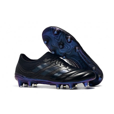 adidas Copa 19.1 FG Crampon de Football Homme - Noir Bleu