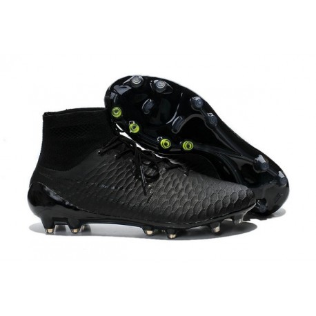 Meilleur Chaussures 2015 Nike Magista Obra FG ACC Tout Noir