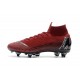Nike Mercurial Superfly 6 Elite SG-PRO Anti Clog Rouge Noir