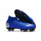 Nike Mercurial Superfly 6 Elite SG-PRO Anti Clog Bleu Argent
