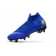 Nike Mercurial Superfly 6 Elite SG-PRO Anti Clog Bleu Argent