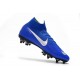 Nike Mercurial Superfly 6 Elite SG-PRO Anti Clog Bleu Argent