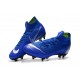 Nike Mercurial Superfly 6 Elite SG-PRO Anti Clog Bleu Argent