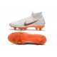 Nike Mercurial Superfly 6 Elite SG-PRO Anti Clog Blanc Orange