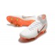 Nike Mercurial Superfly 6 Elite SG-PRO Anti Clog Blanc Orange