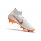 Nike Mercurial Superfly 6 Elite SG-PRO Anti Clog Blanc Orange