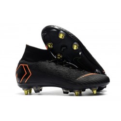 Nike Mercurial Superfly 6 Elite SG-PRO Anti Clog Noir Orange