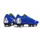 Nike Crampons Mercurial Vapor XII Elite Anti-Clog SG-Pro Bleu Argent