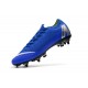 Nike Crampons Mercurial Vapor XII Elite Anti-Clog SG-Pro Bleu Argent