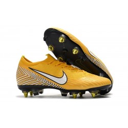 Nike Mercurial Vapor 12 SG-Pro AC Neymar Jaune Blanc