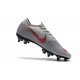 Nike Mercurial Vapor 12 SG-Pro AC Homme - Gris Rouge