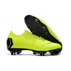 Nike Mercurial Vapor 12 SG-Pro AC Homme - Volt Noir