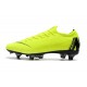 Nike Mercurial Vapor 12 SG-Pro AC Homme - Volt Noir