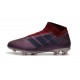 adidas Crampons de Football Nemeziz 18+FG - Violet Noir