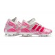 adidas Nemeziz Messi 18.1 FG Chaussures - Rose Blanc
