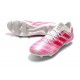 adidas Nemeziz Messi 18.1 FG Chaussures - Rose Blanc