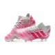 adidas Nemeziz Messi 18.1 FG Chaussures - Rose Blanc