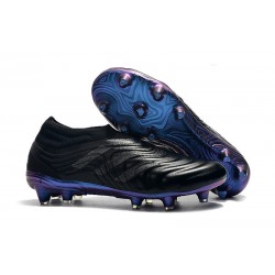 Chaussures Nouveaux adidas Copa 19+ FG Noir Bleu