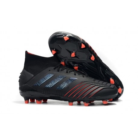 Chaussure adidas Predator 19.1 FG Archetic - Noir Rouge