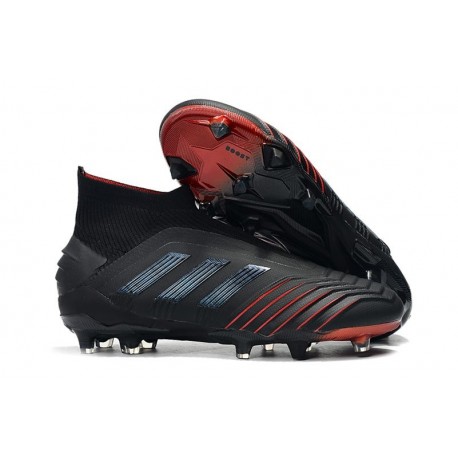 adidas Archetic Crampons de Foot Predator 19+ FG Noir Rouge