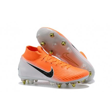 Nike Mercurial Superfly 360 Elite SG-PRO AC - Orange Blanc