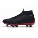 Nike x Jordan Mercurial Superfly 360 Elite SG-PRO AC - Noir Rouge
