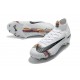 Chaussures Nike Superfly 6 Elite FG pour Homme - Blanc Argent Noir