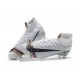 Chaussures Nike Superfly 6 Elite FG pour Homme - Blanc Argent Noir