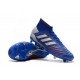 Chaussure adidas Predator 19.1 FG Homme - Bleu Argent